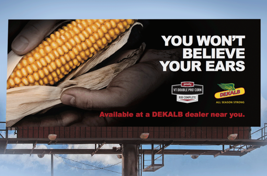 Multiple award-winning Dekalb advertising.