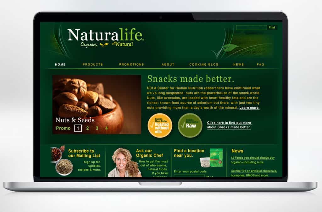 Naturalife Brand identity created for Loblaws.