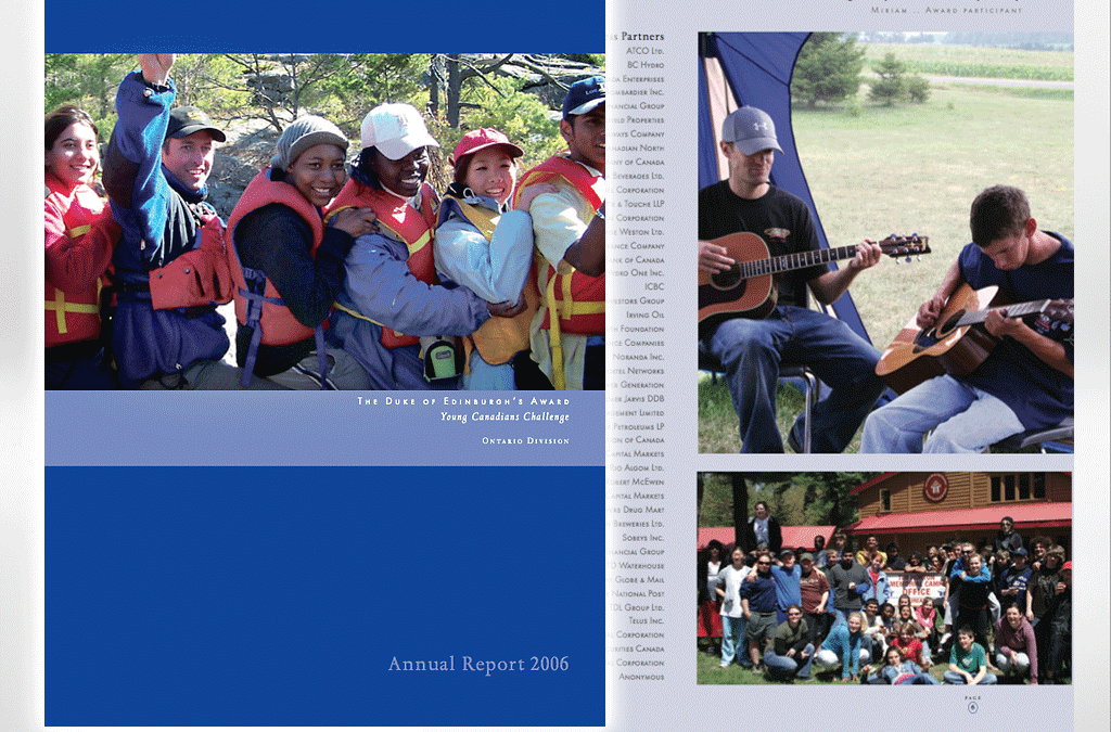 The world’s leading youth achievement award.