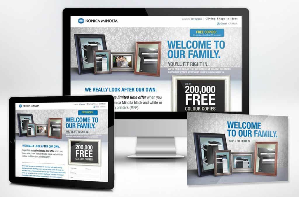 Konica Minolta welcomes new family.